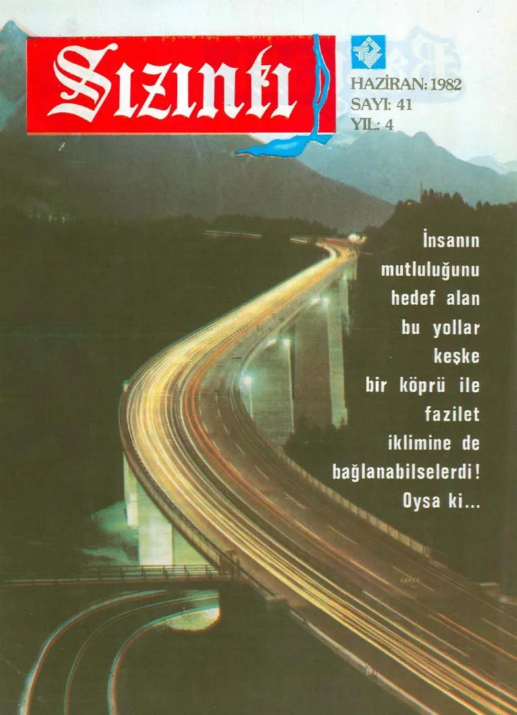 Haziran 1982, Ön kapak