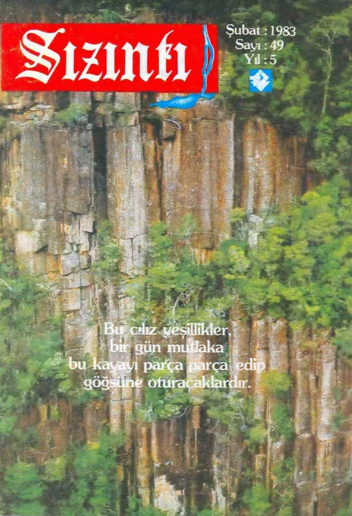 Şubat 1983, Ön kapak