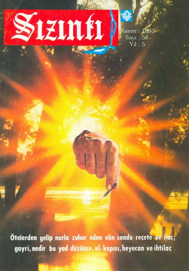 Kasım 1983, Ön kapak