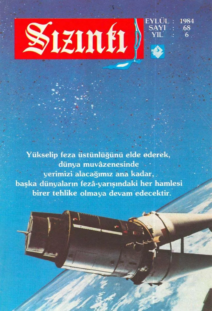 Eylül 1984, Ön kapak