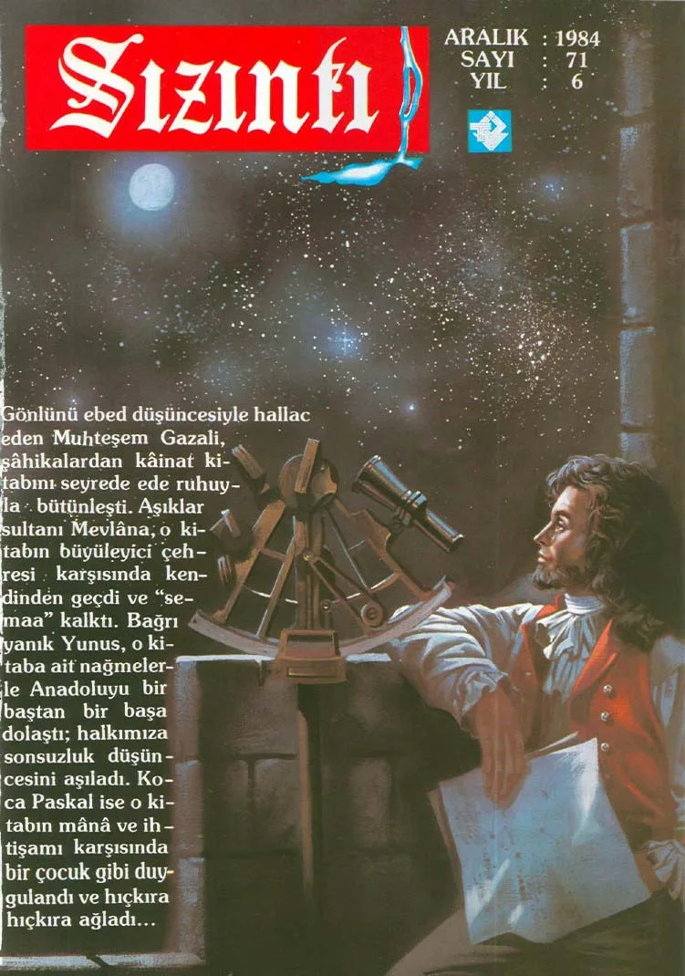Aralık 1984, Ön kapak