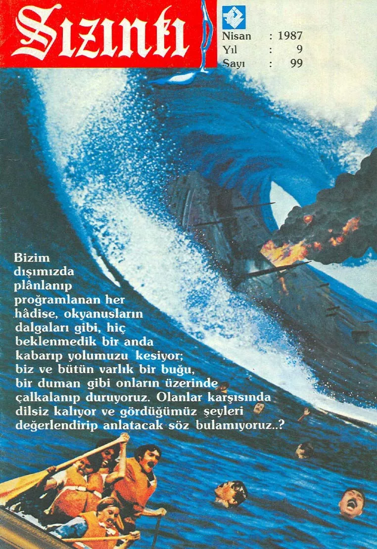 Nisan 1987, Ön kapak