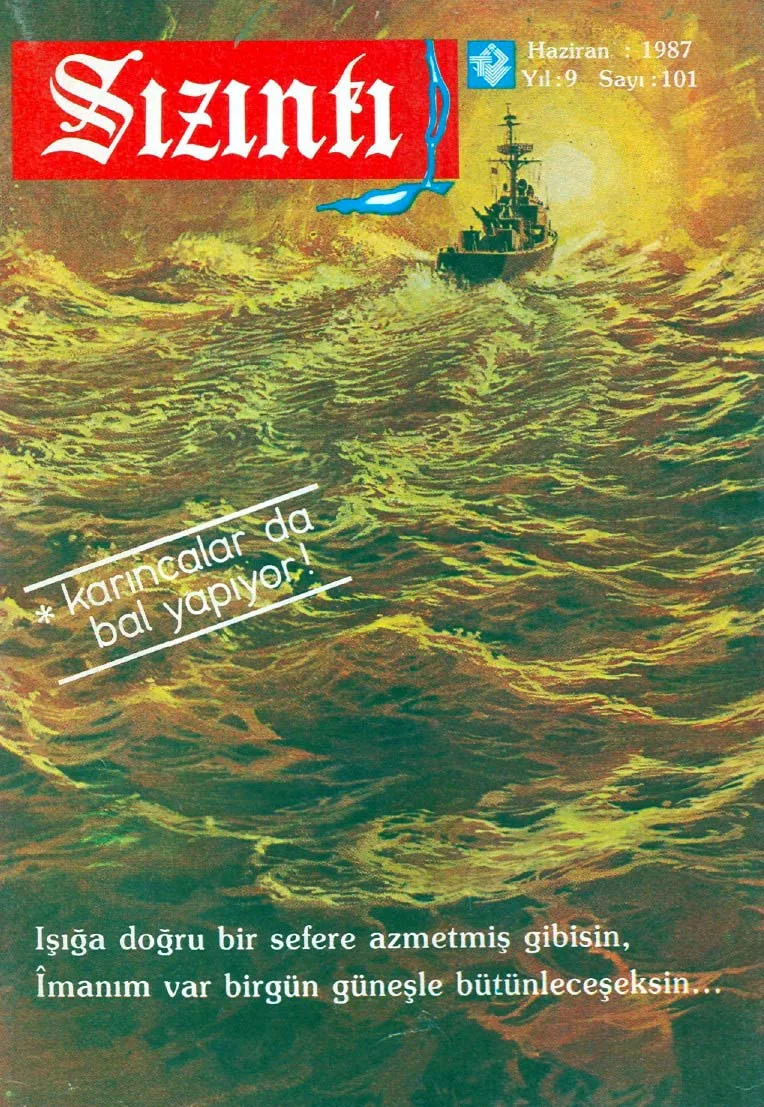 Haziran 1987, Ön kapak