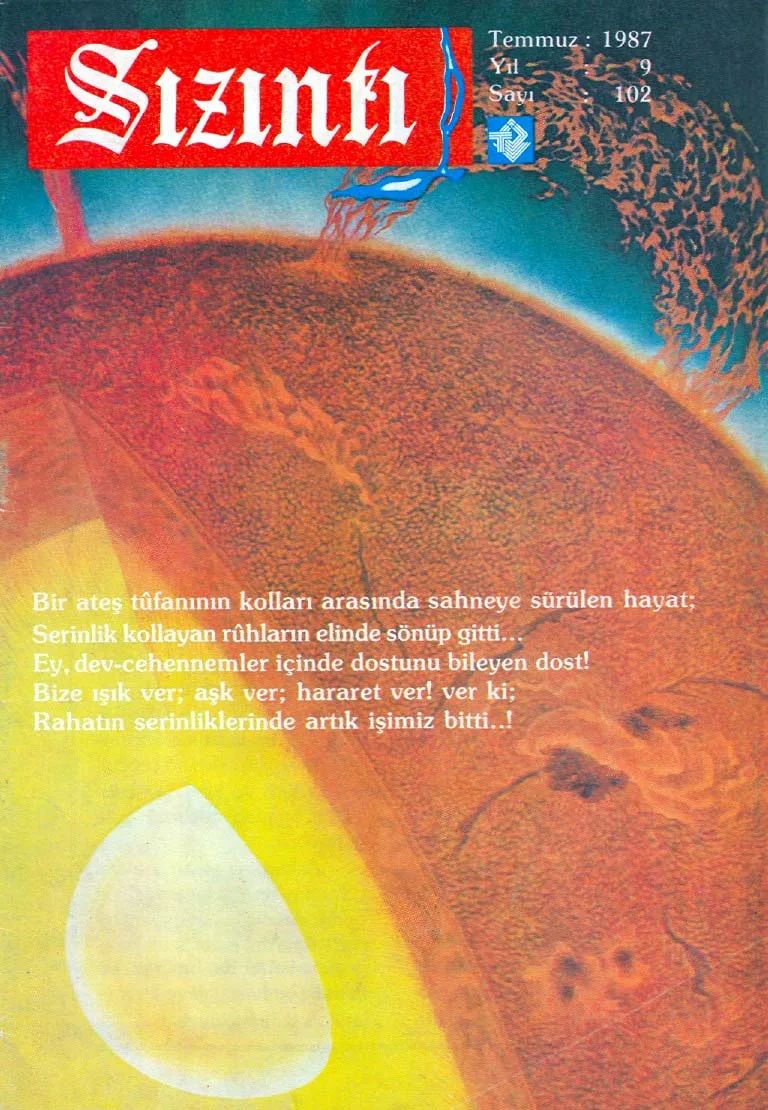 Temmuz 1987, Ön kapak