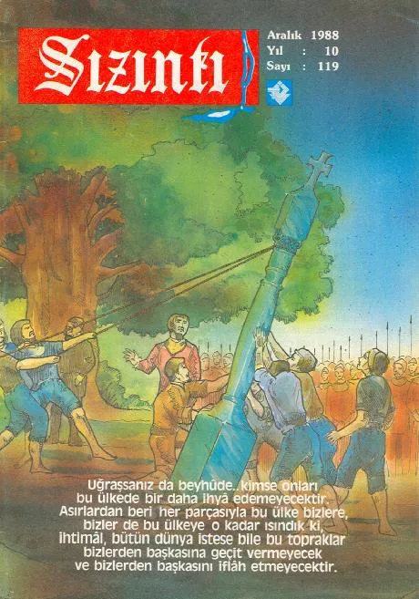 Aralık 1988, Ön kapak