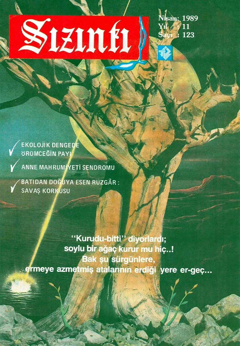 Nisan 1989, Ön kapak