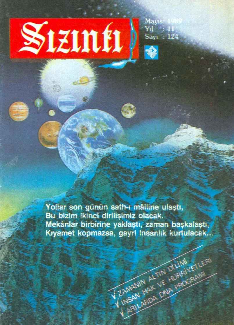 Mayıs 1989, Ön kapak