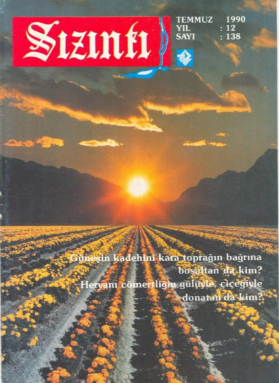 Temmuz 1990, Ön kapak