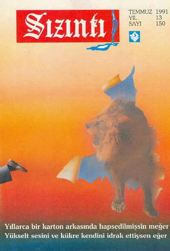 Temmuz 1991, Ön kapak