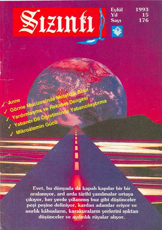 Eylül 1993, Ön kapak