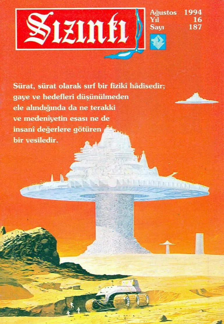 Ağustos 1994, Ön kapak