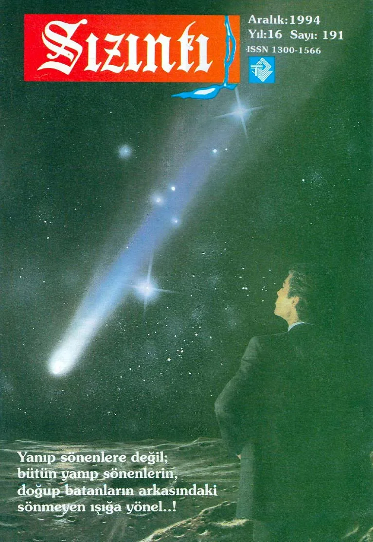 Aralık 1994, Ön kapak