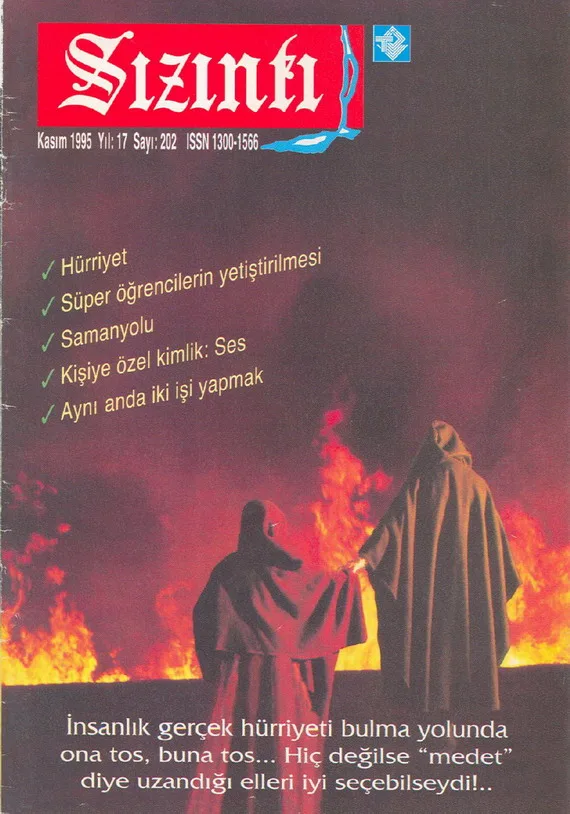 Kasım 1995, Ön kapak