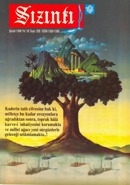Şubat 1996, Ön kapak