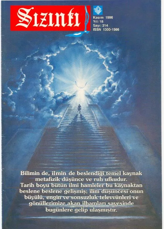Kasım 1996, Ön kapak
