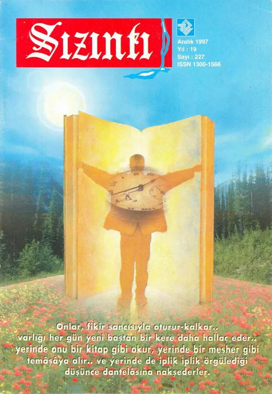 Aralık 1997, Ön kapak