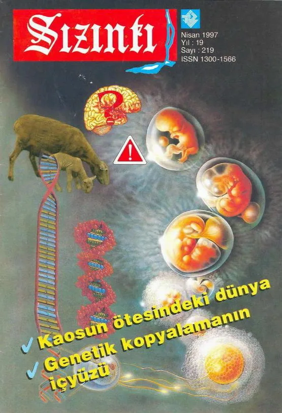 Nisan 1997, Ön kapak