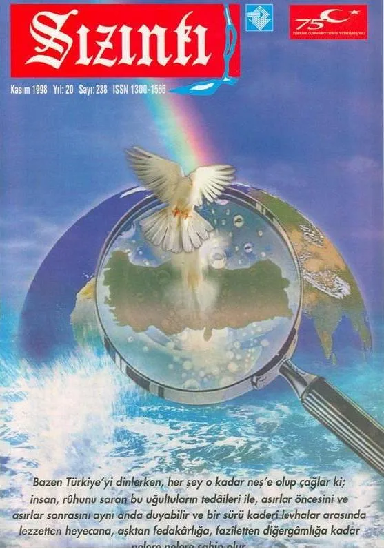 Kasım 1998, Ön kapak