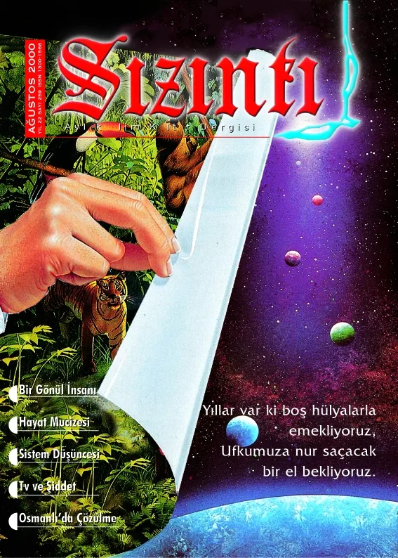 Ağustos 2000, Ön kapak