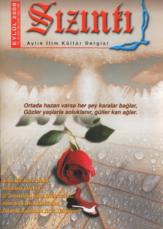 Eylül 2000, Ön kapak
