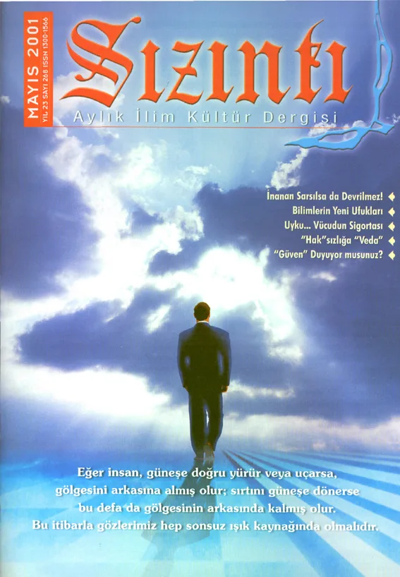 Mayıs 2001, Ön kapak