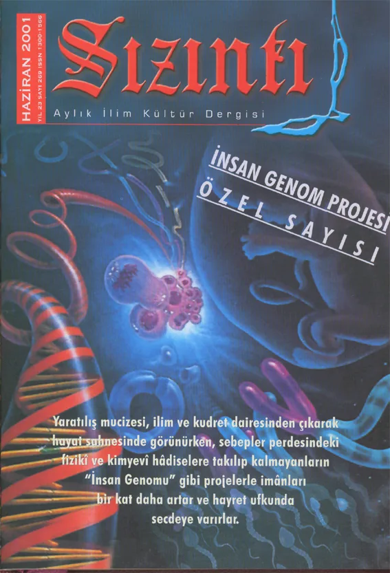 Haziran 2001, Ön kapak