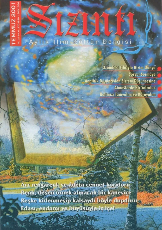Temmuz 2001, Ön kapak