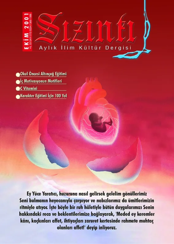 Ekim 2001, Ön kapak