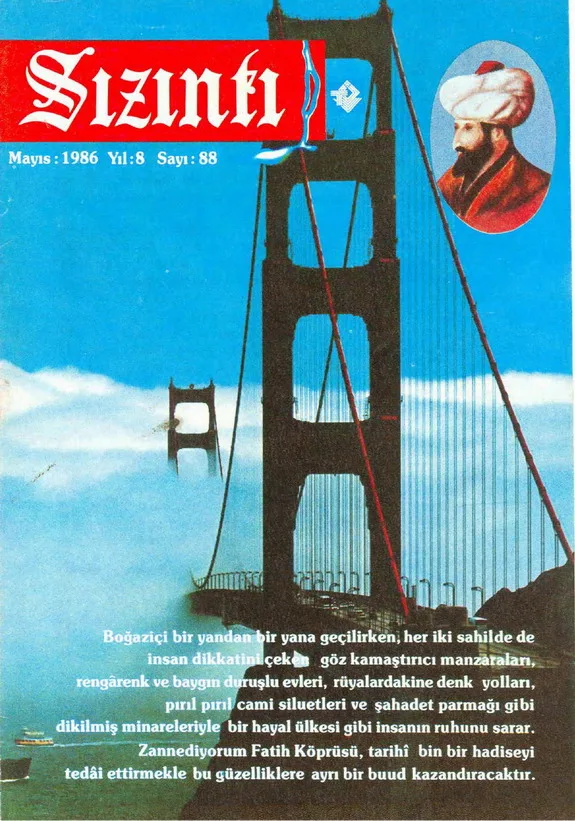 Mayıs 1986, Ön kapak