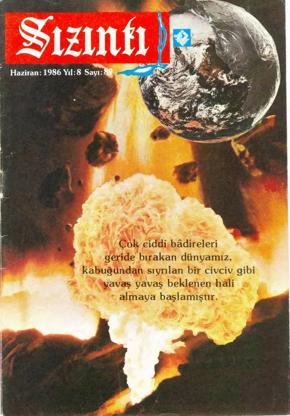 Haziran 1986, Ön kapak